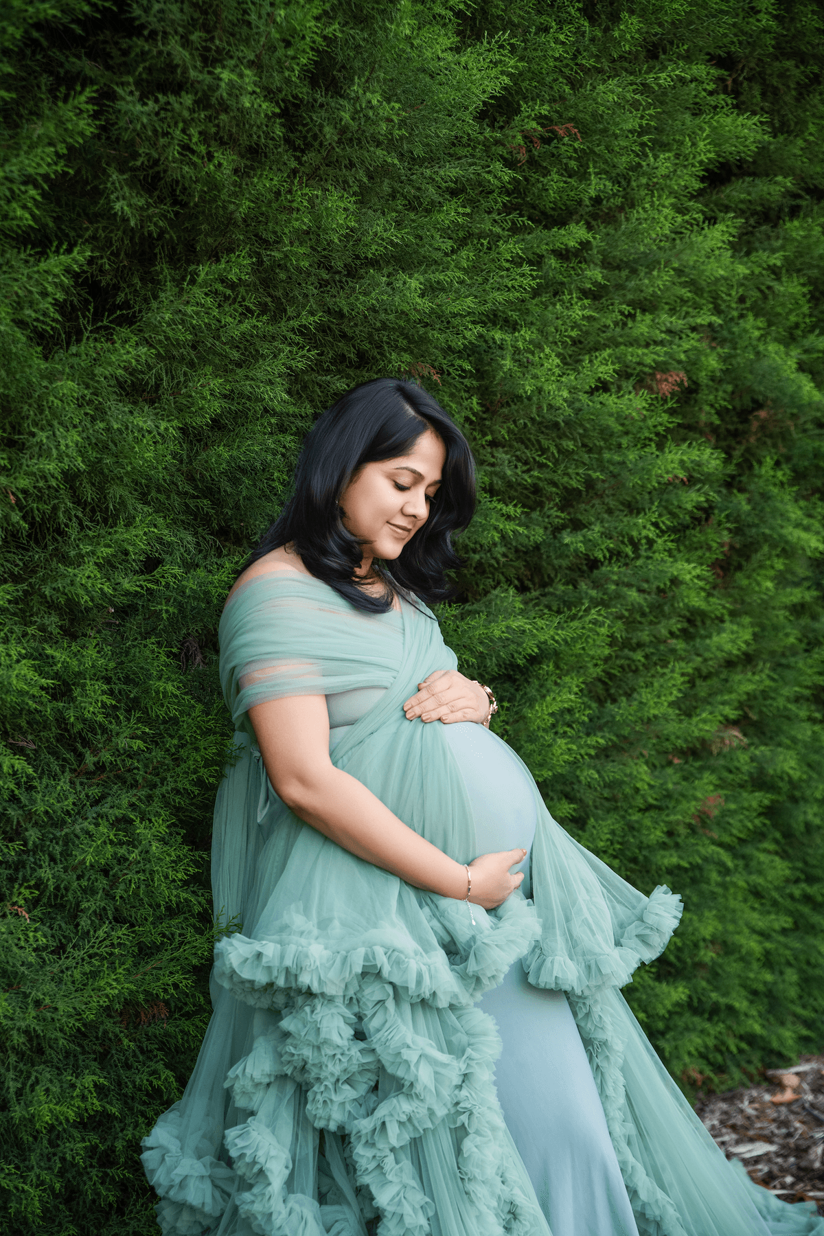 Beautiful maternity photograph of a mother-to-be 1